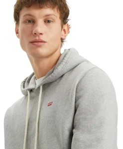 Levi's Hoodie Housemark in Grau aus Baumwoll-Frottee