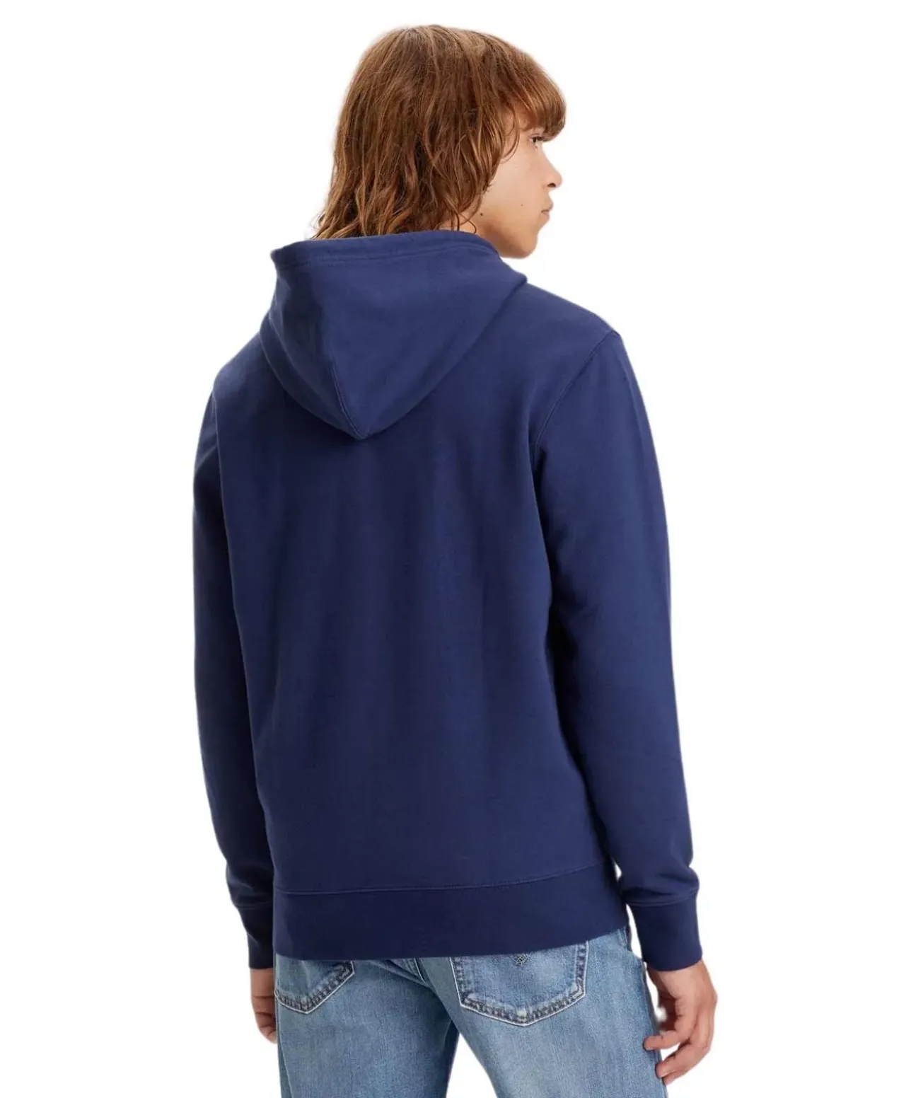 Levi's Hoodie mit Reißverschluss in Dunkelblau