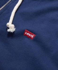 Levi's Hoodie mit Reißverschluss in Dunkelblau