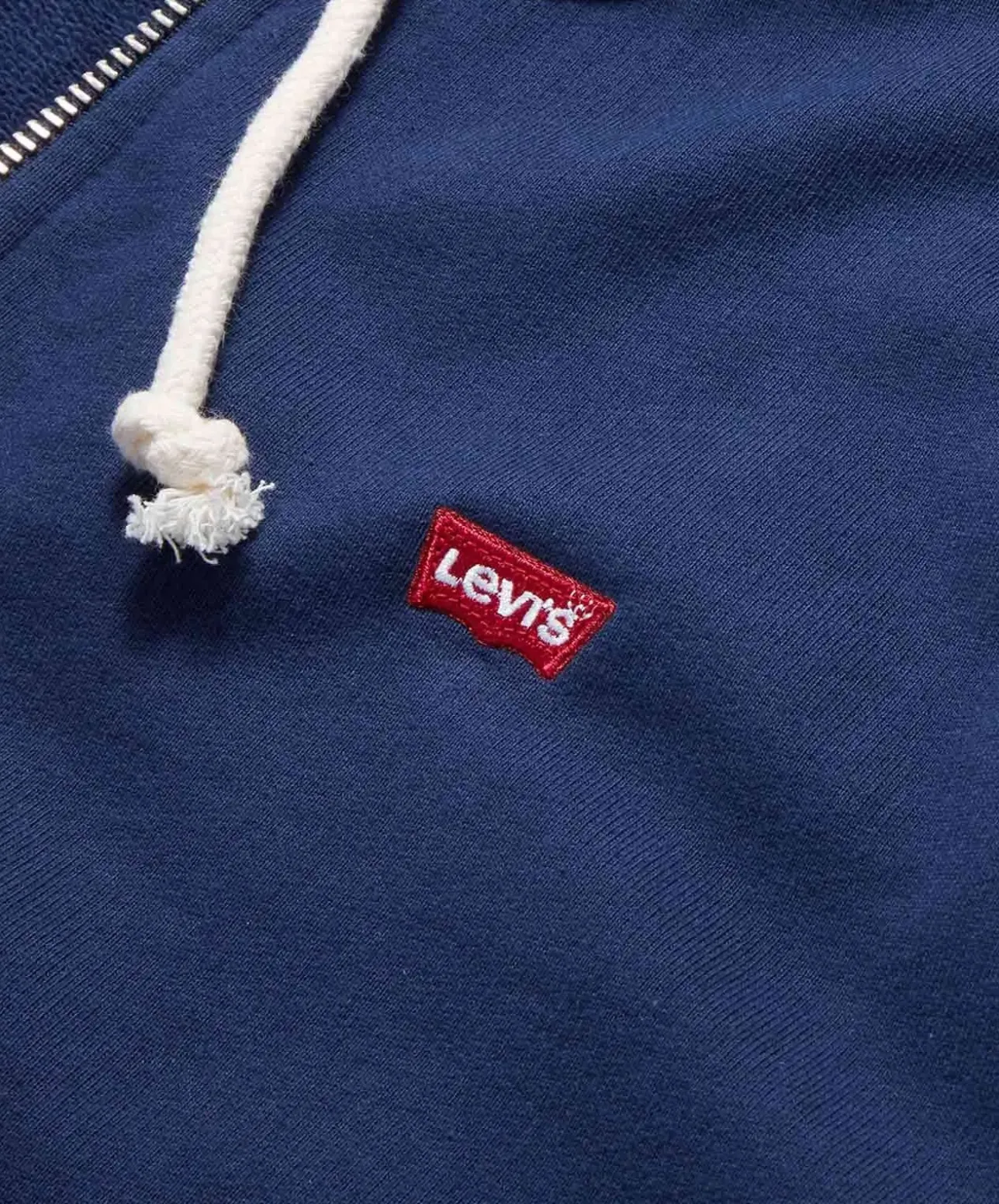 Levi's Hoodie mit Reißverschluss in Dunkelblau