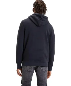 Levi's Hoodie Original Housemark in Schwarz mit kleinem Logo