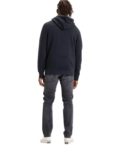 Levi's Hoodie Original Housemark in Schwarz mit kleinem Logo