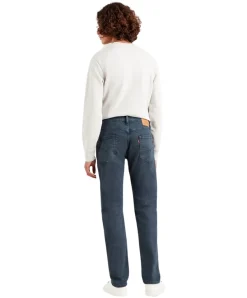 Levi's Jeans 502 Taper in dunkler Blue Black Waschung