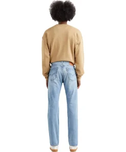 Levi’s Jeans Original Fit 501 in blauem I Call You Name