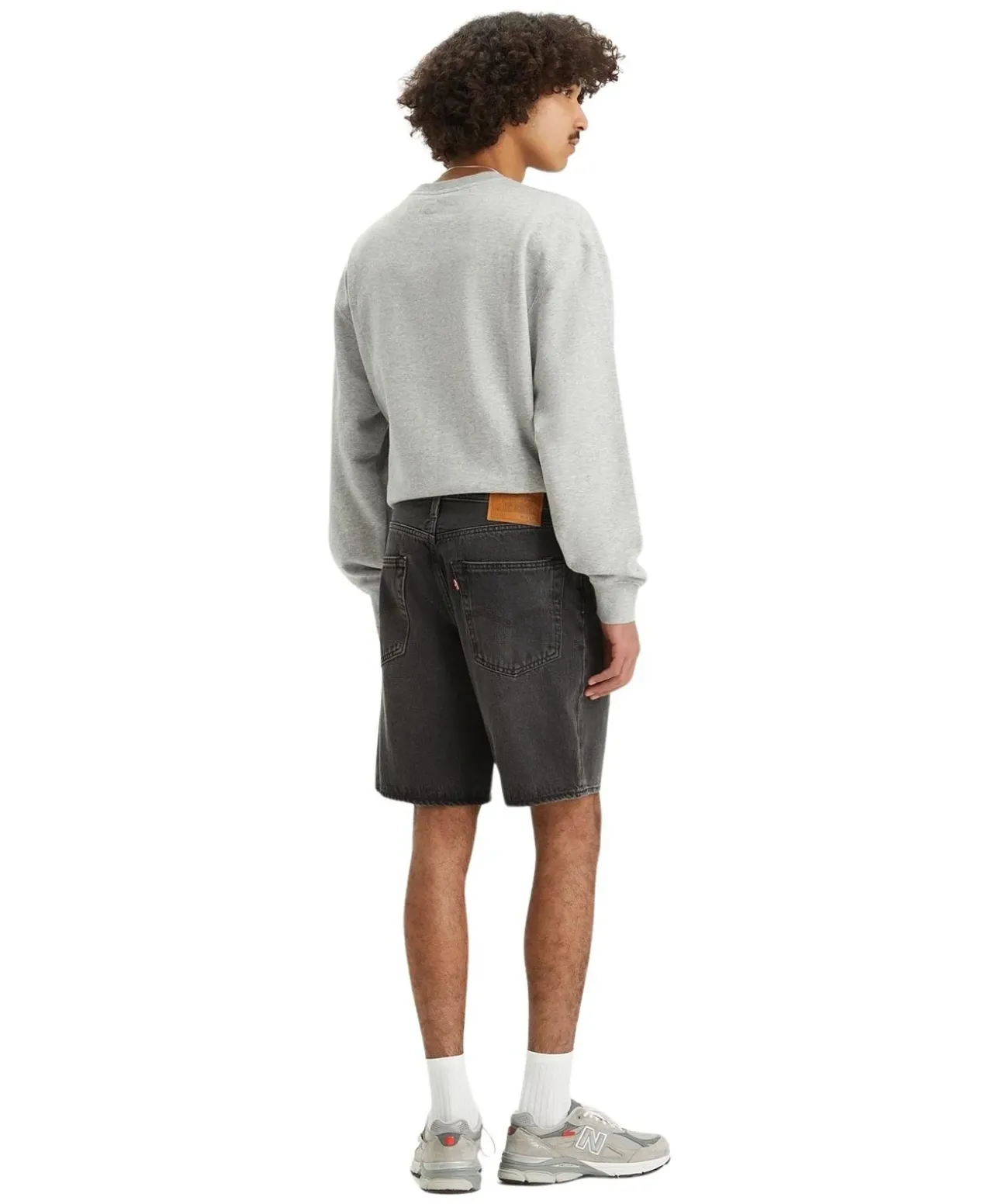 Levis Jeans Shorts 468 Baggy Style in Schwarz