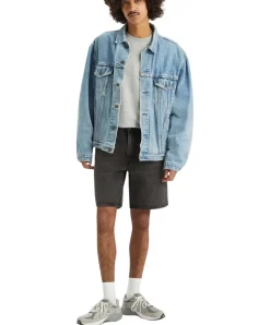 Levis Jeans Shorts 468 Baggy Style in Schwarz