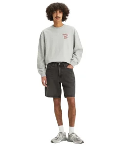 Levis Jeans Shorts 468 Baggy Style in Schwarz