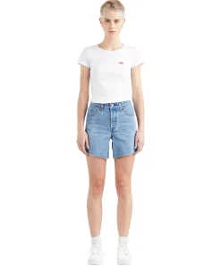 Levi's Jeans Shorts 501 Rolled in hellblau Orinda Night