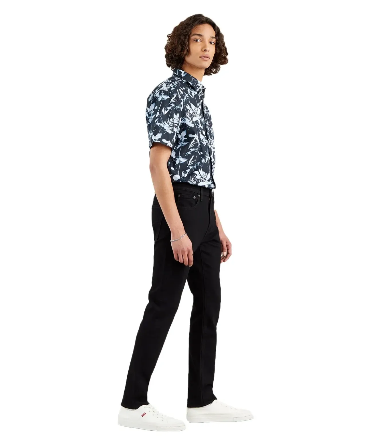 Levi's Jeans Skinny Fit 510 in schwarzem Black Leaf