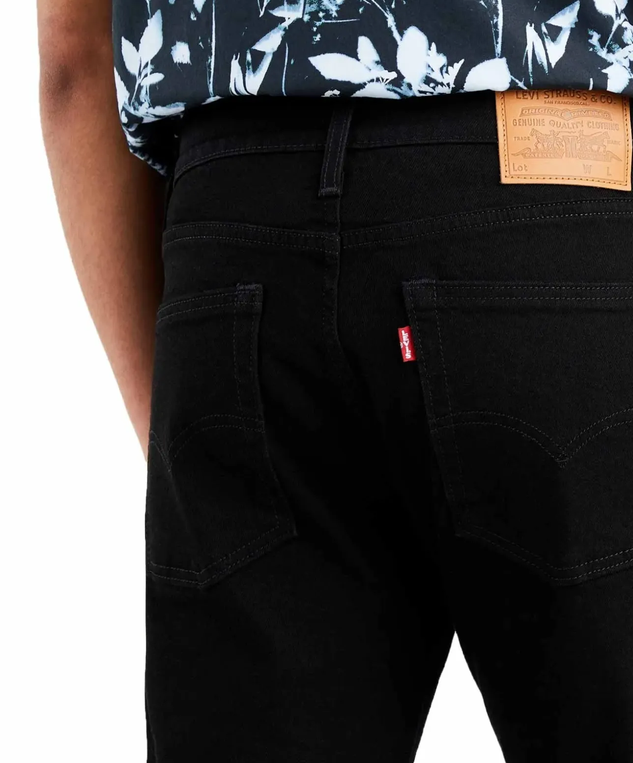 Levi's Jeans Skinny Fit 510 in schwarzem Black Leaf