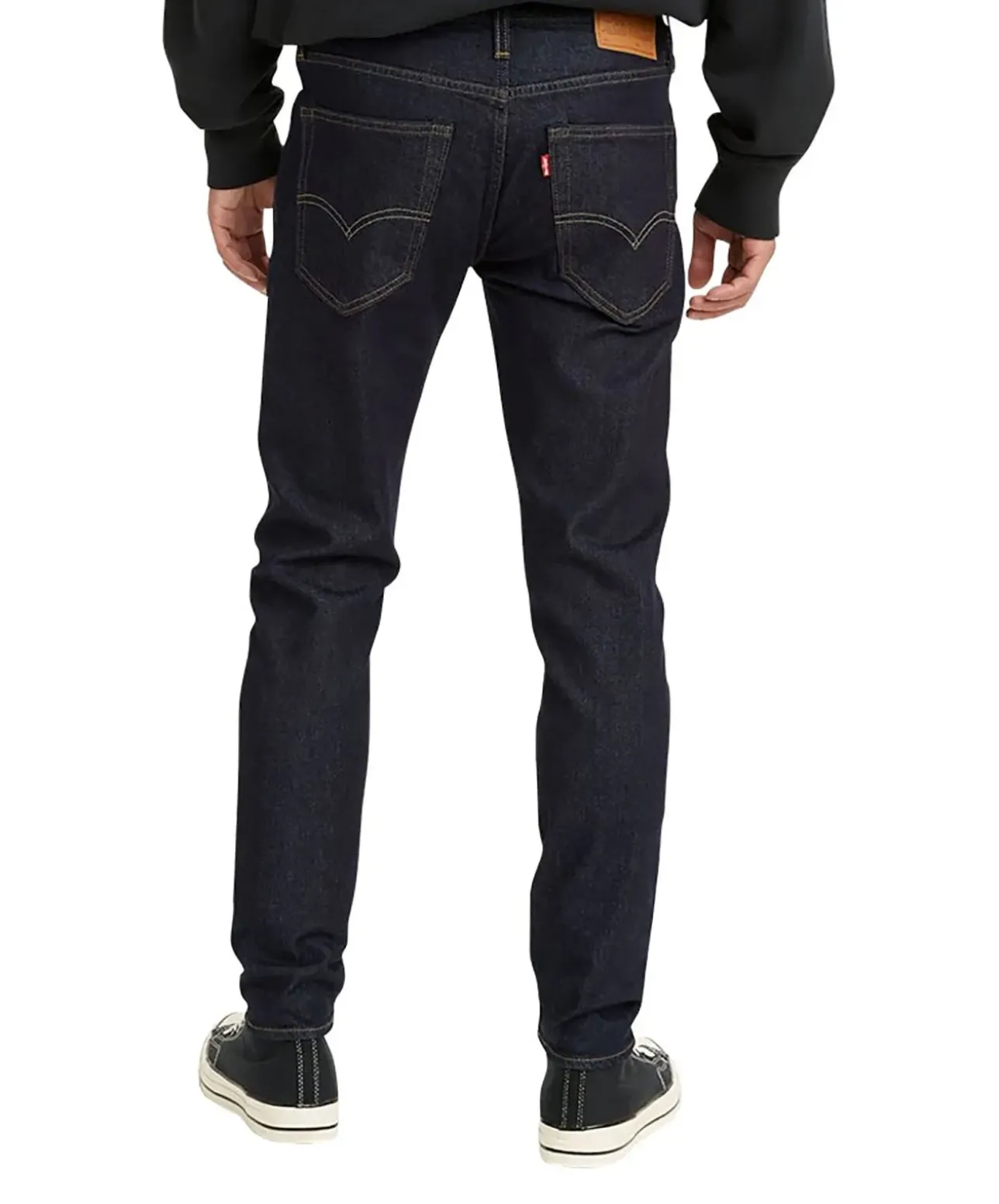 Levi's Jeans Skinny Taper in dunkelblauem Knight Rinse