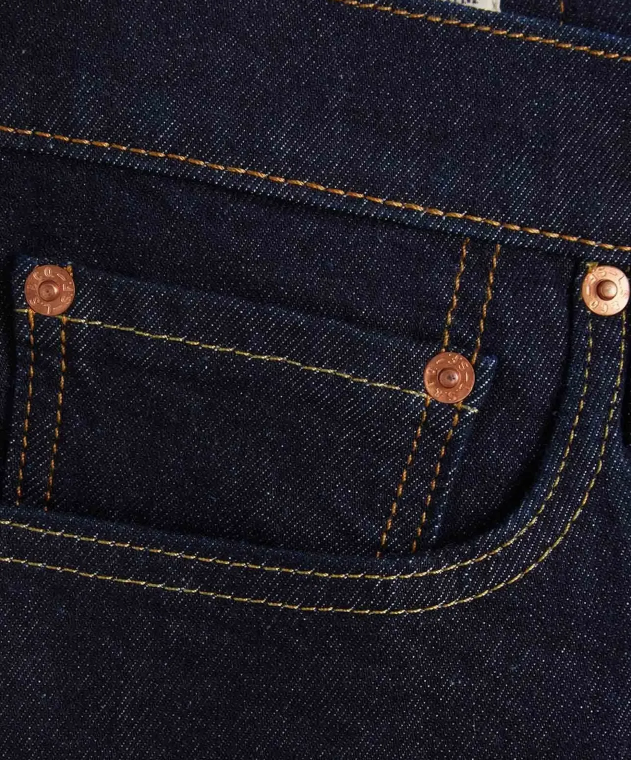 Levi's Jeans Skinny Taper in dunkelblauem Knight Rinse