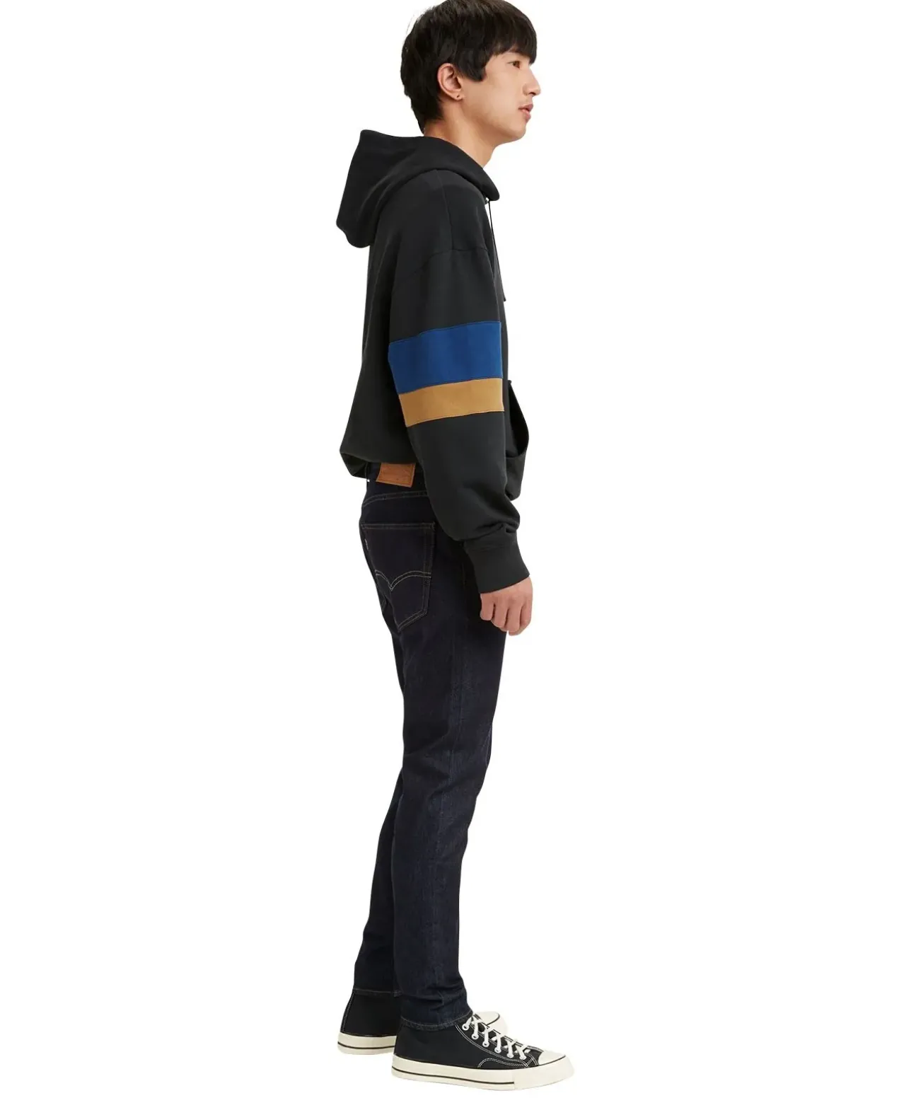 Levi's Jeans Skinny Taper in dunkelblauem Knight Rinse