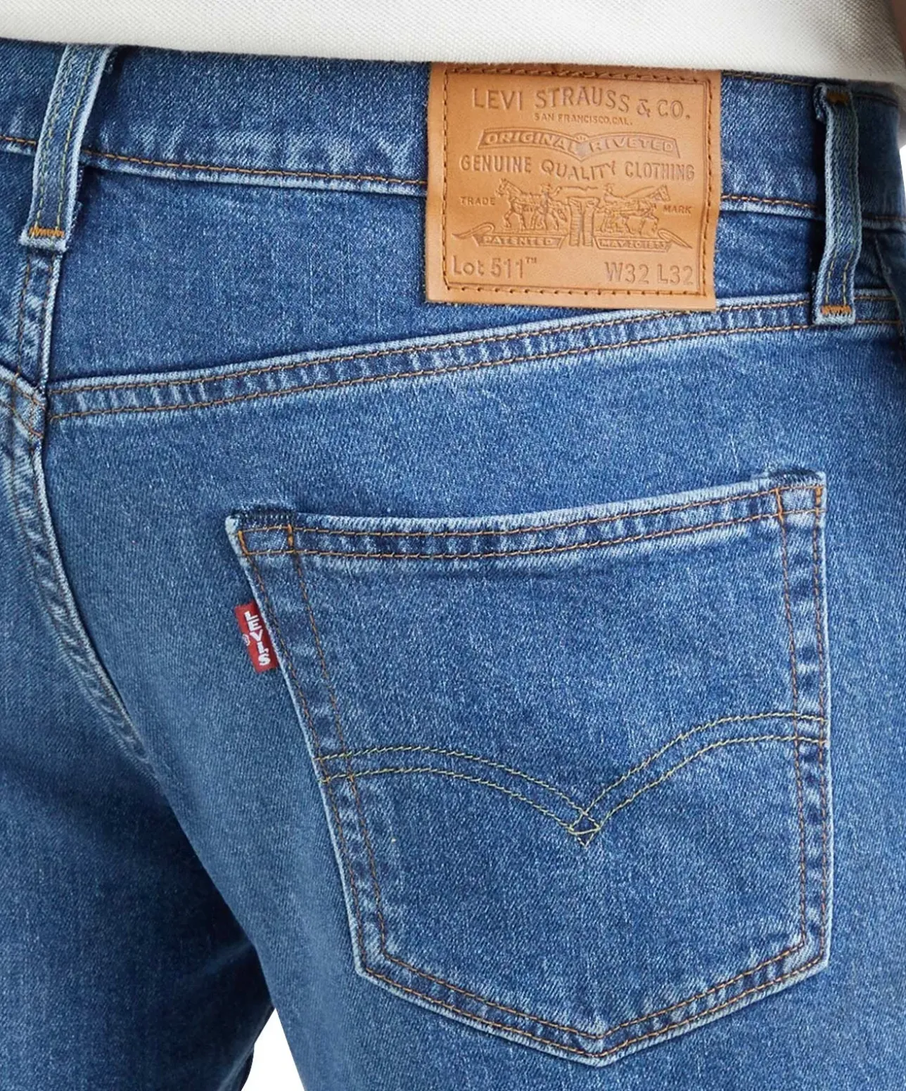 Levi’s Jeans Slim Fit 511 in hellblauem Corfu How