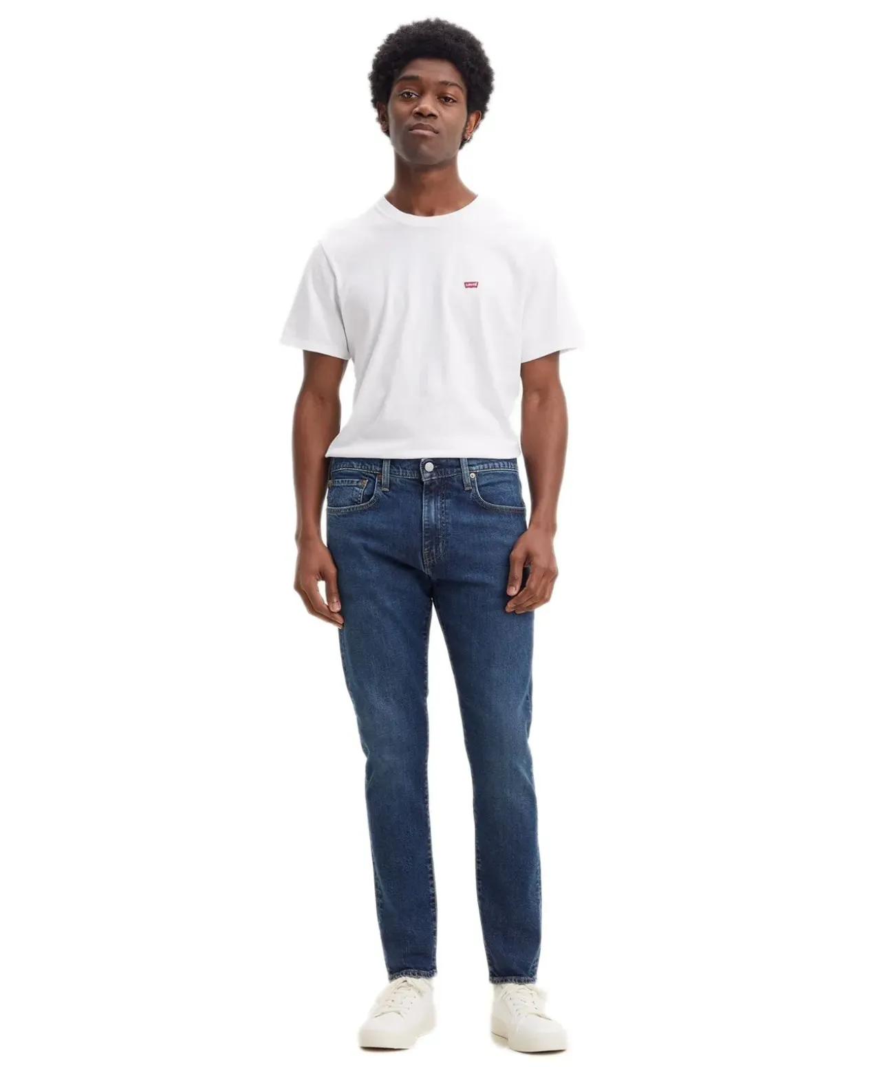 Levis Jeans Taperd 512 in mittelblauem Indigo