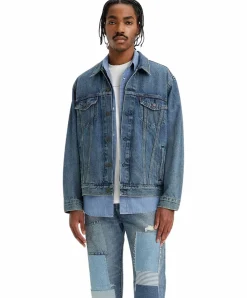 Levis Jeansjacke Trucker mit Relaxed Fit in Waterfalls
