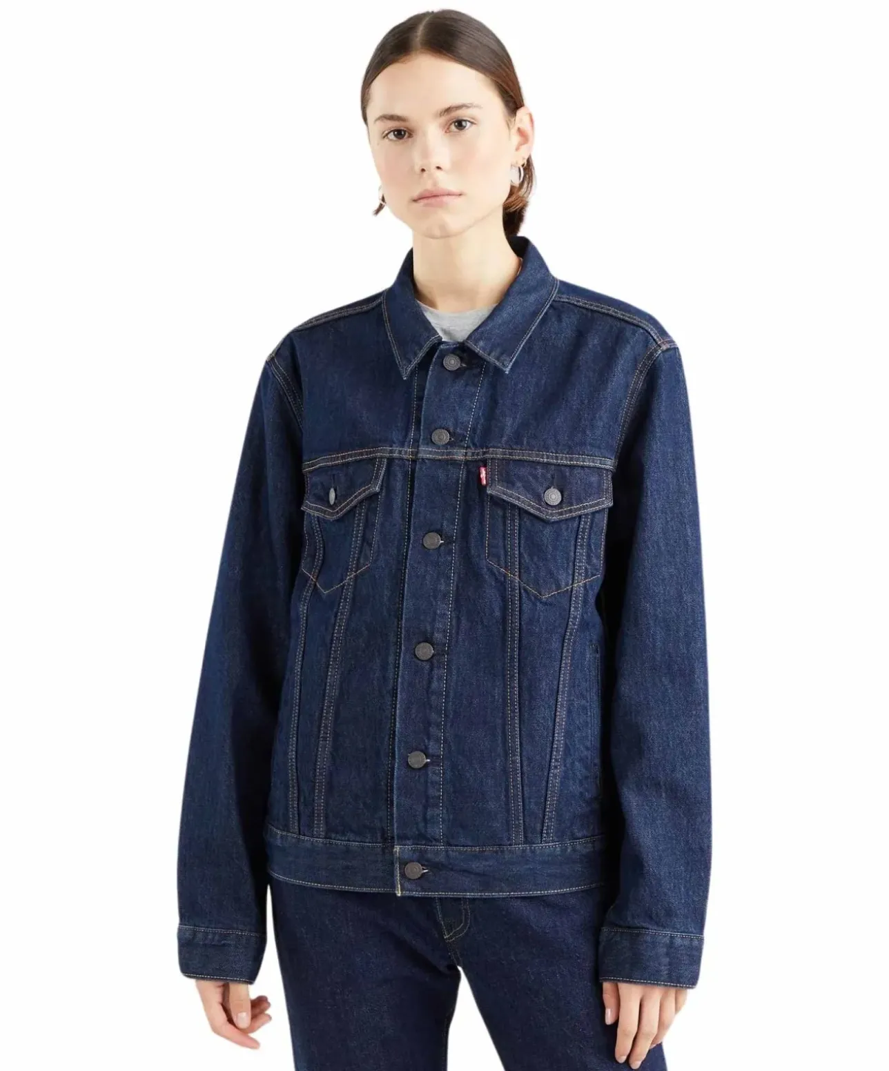 Levis Jeansjacke Trucker in Rinse-Waschung