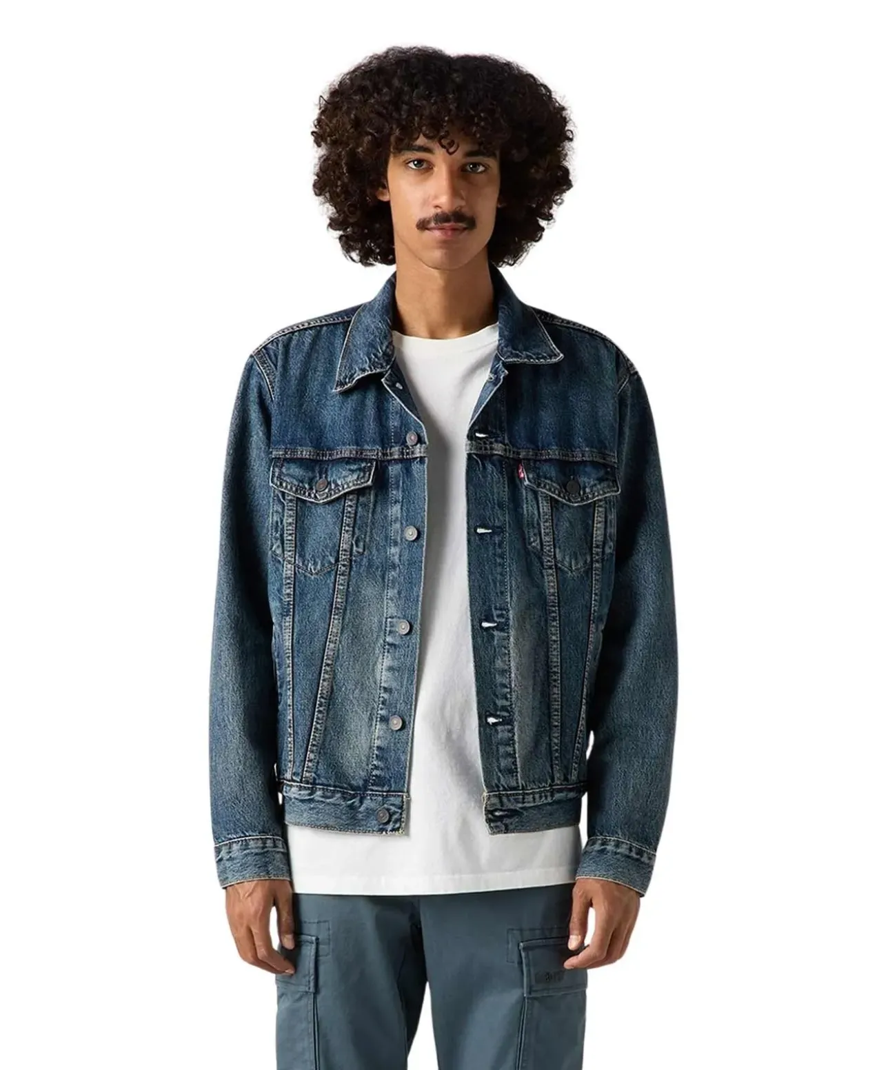 Levi's Jeansjacke Trucker in Broadway aus Baumwolle