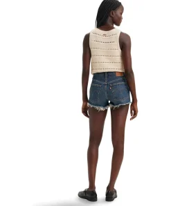 Levi's Jeans-Shorts 501 Original aus hellblauem Denim