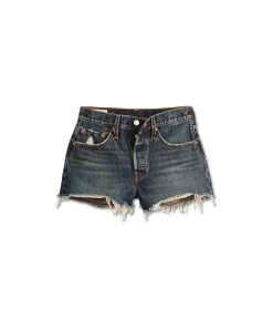 Levi's Jeans-Shorts 501 Original aus hellblauem Denim
