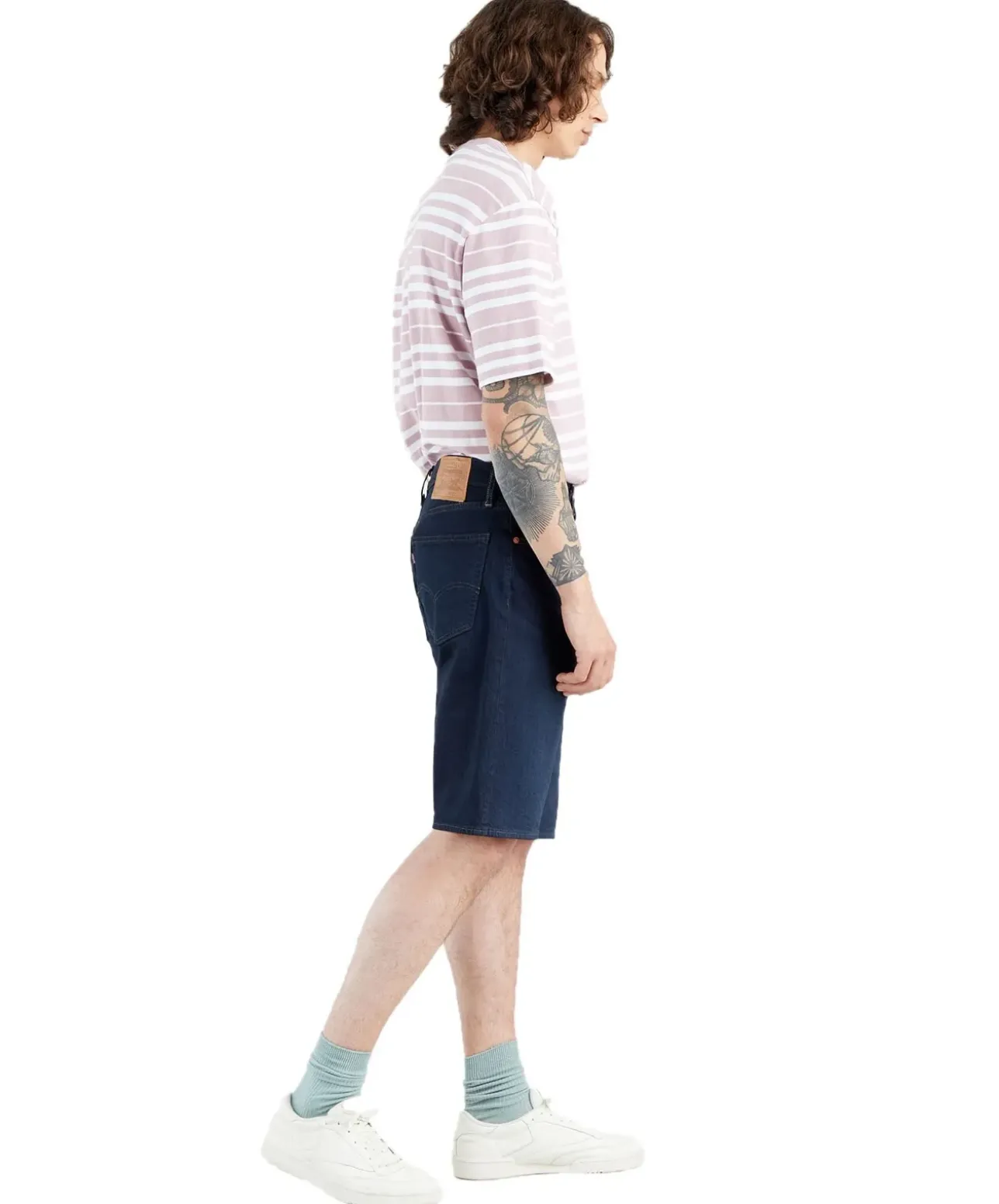 Levi's Jeans-Shorts 405 Standard in dunklem Punch Line