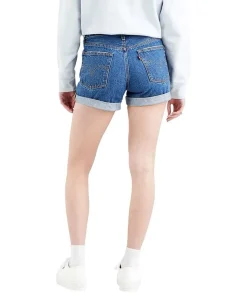 Levi's Jeans-Shorts Long 501 in Orinda Troy Scraped