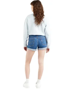 Levi's Jeans-Shorts Long 501 in Orinda Troy Scraped