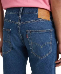 Levi's Jeans-Shorts Original 501 Hemmed in Mittelblau