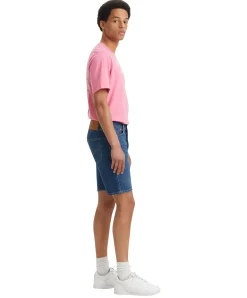 Levi's Jeans-Shorts Original 501 Hemmed in Mittelblau