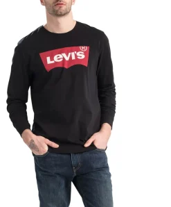 Levi’s Langarmshirt Housemark Tee mit Logodruck