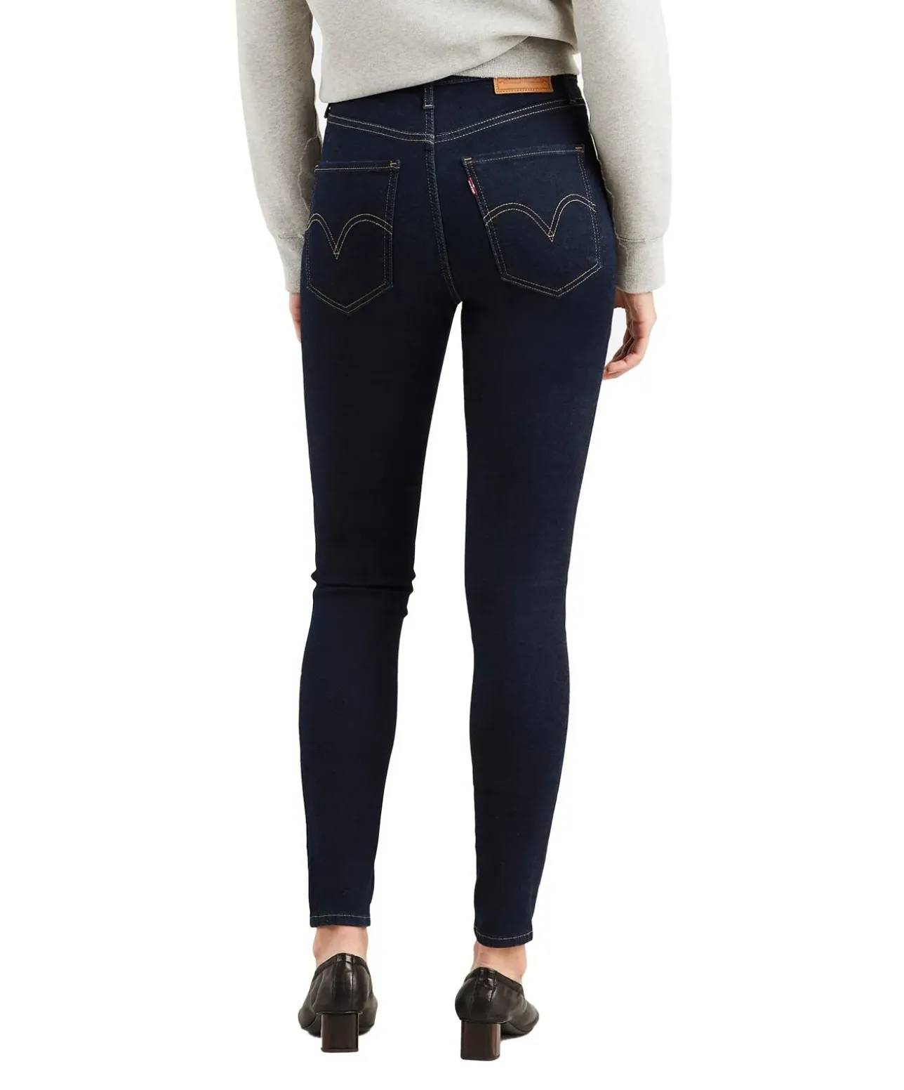 Levi's Mile High Super Skinny Jeans in Rinsewash