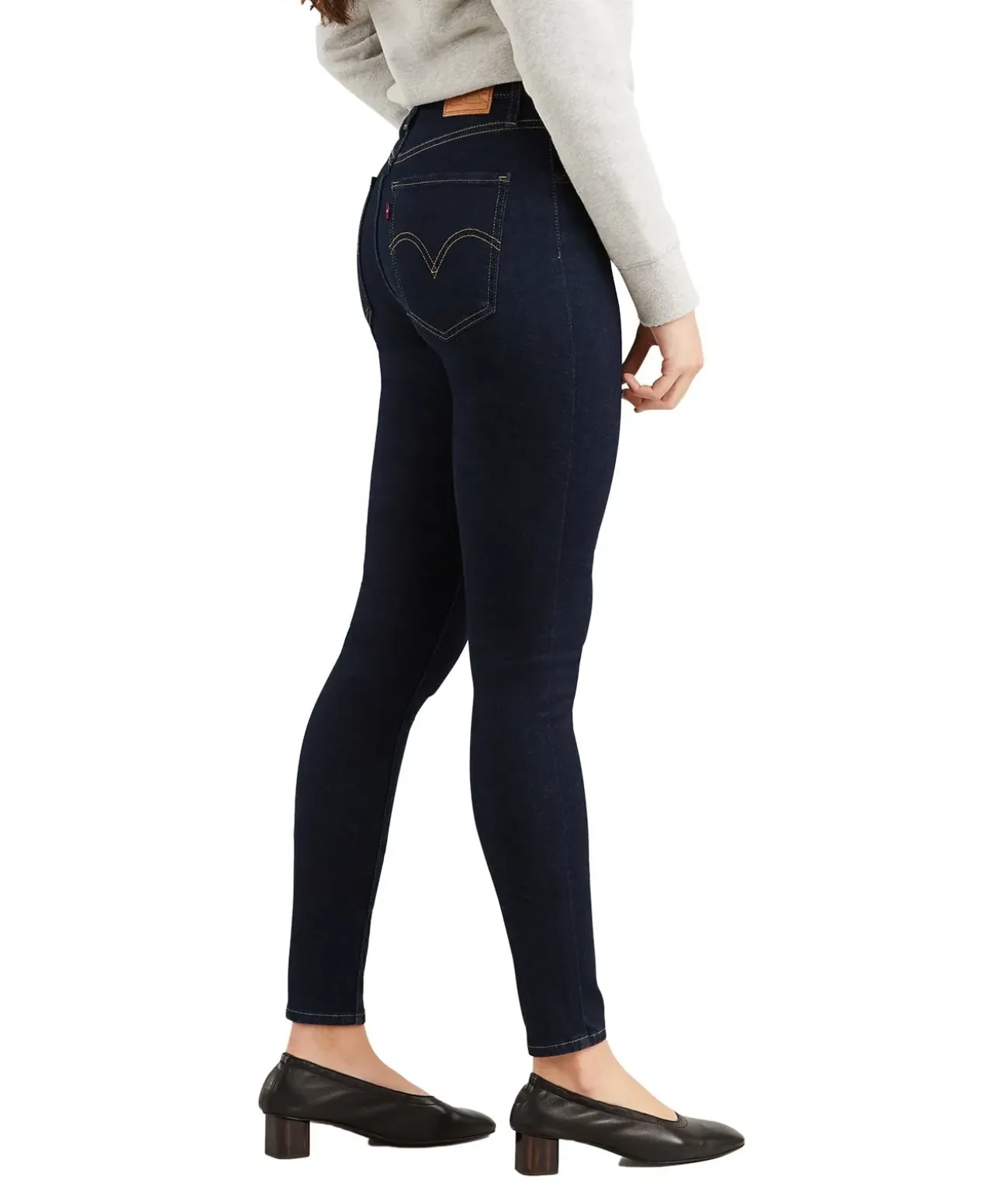 Levi's Mile High Super Skinny Jeans in Rinsewash