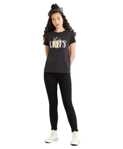 Levi's Mile High Super Skinny Jeans in Schwarz