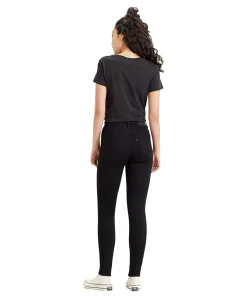 Levi's Mile High Super Skinny Jeans in Schwarz