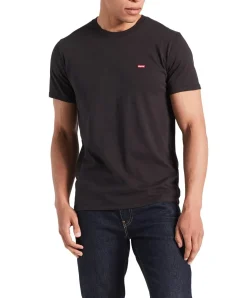 Levis Original Tee - Schwarzes T-Shirt aus Baumwolljersey