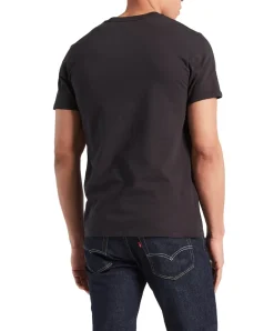 Levis Original Tee - Schwarzes T-Shirt aus Baumwolljersey