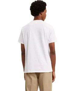 Levis Original Tee - Weißes T-Shirt aus Baumwolljersey