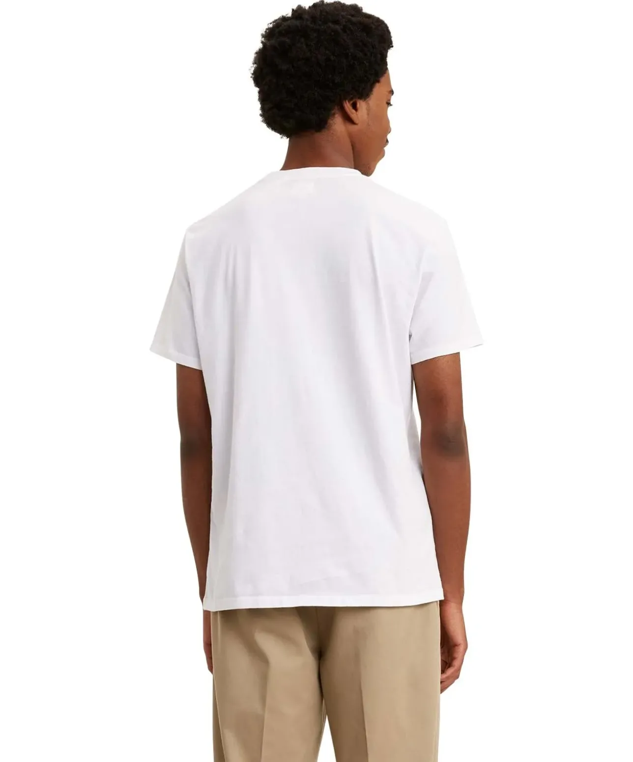 Levis Original Tee - Weißes T-Shirt aus Baumwolljersey