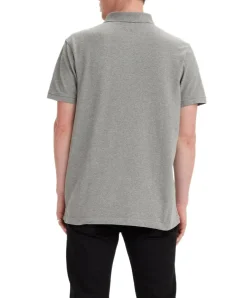 Levi's Poloshirt Housemark Polo mit dezentem Logo in Grau