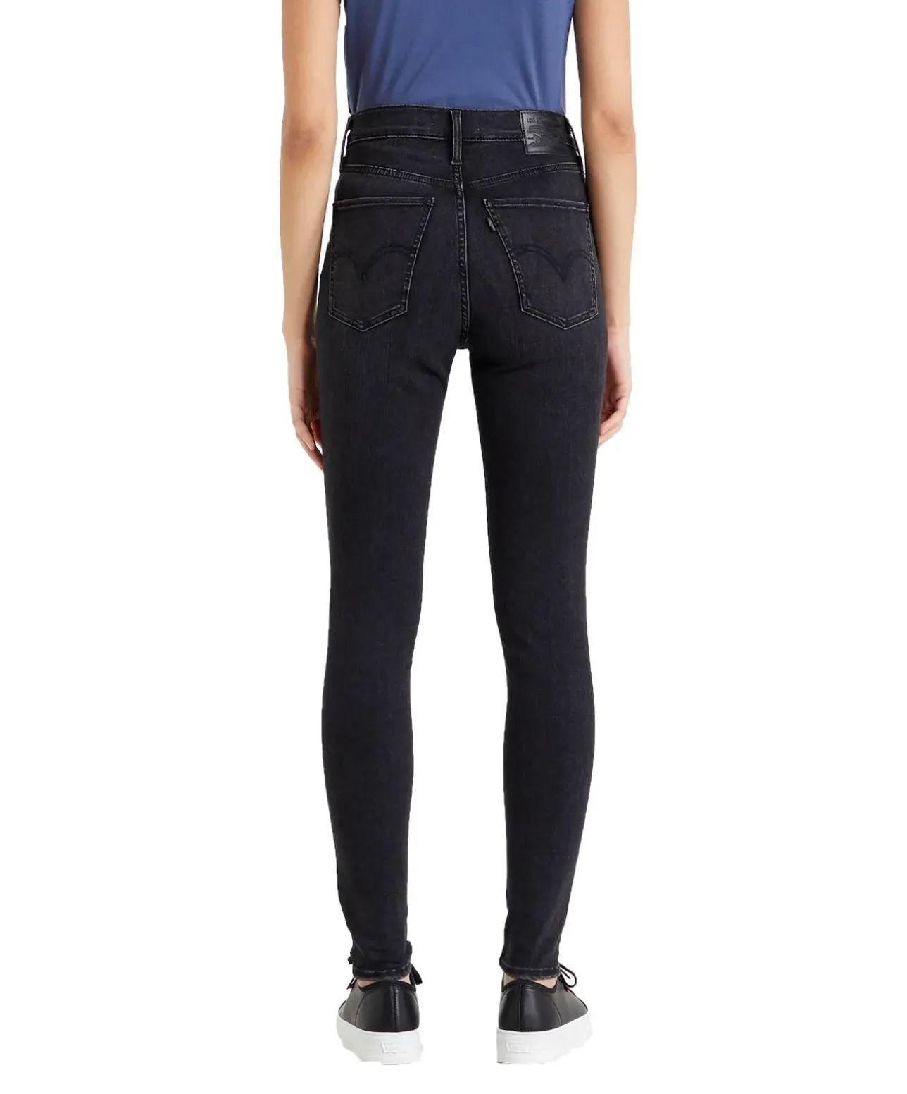 Levi's Skinny Jeans Mile High in schwarzem Ground