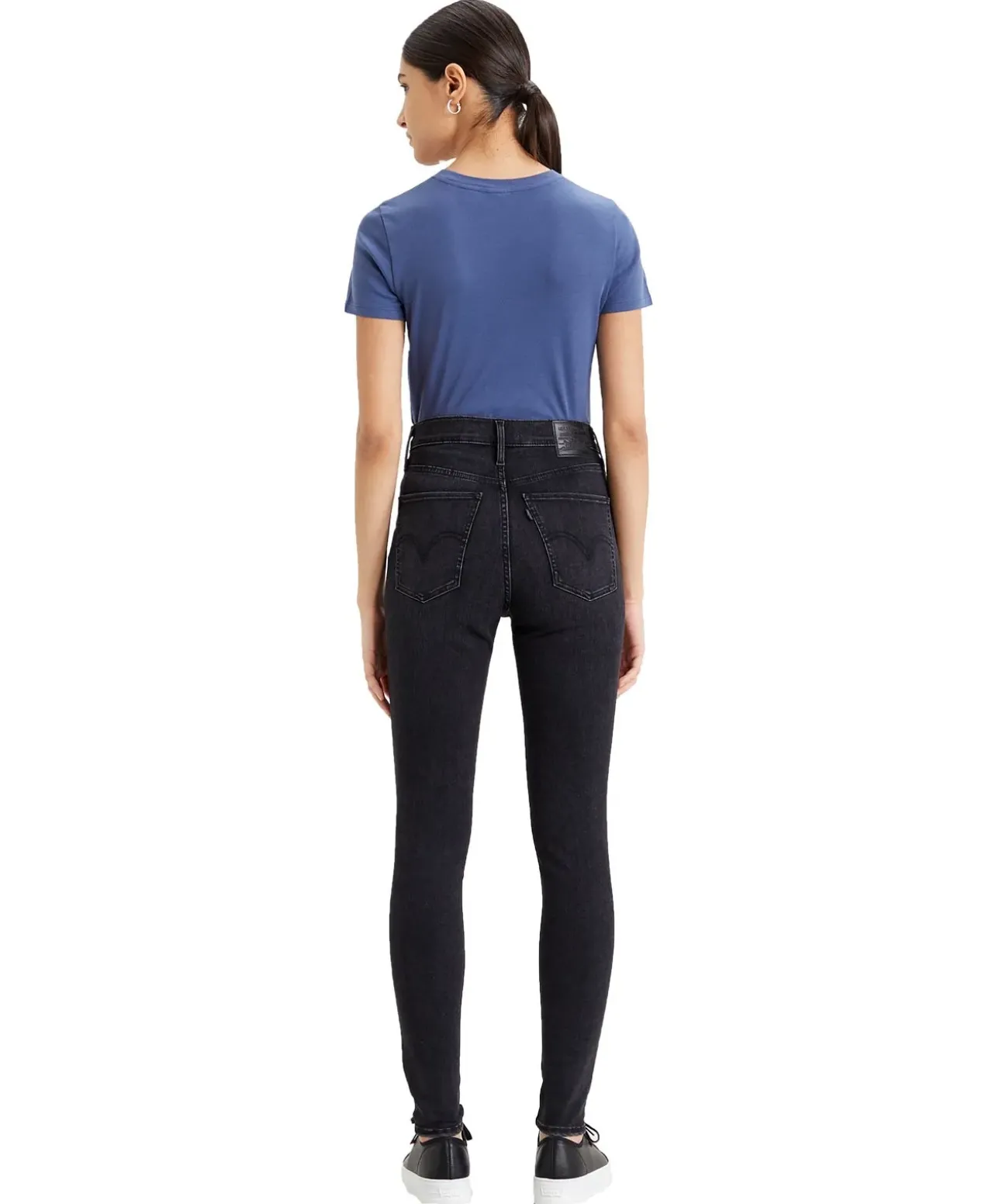 Levi's Skinny Jeans Mile High in schwarzem Ground