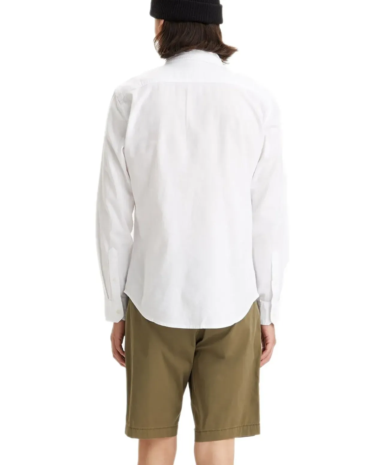 Levi's Slim fit Hemd Battery Housemark in Weiß