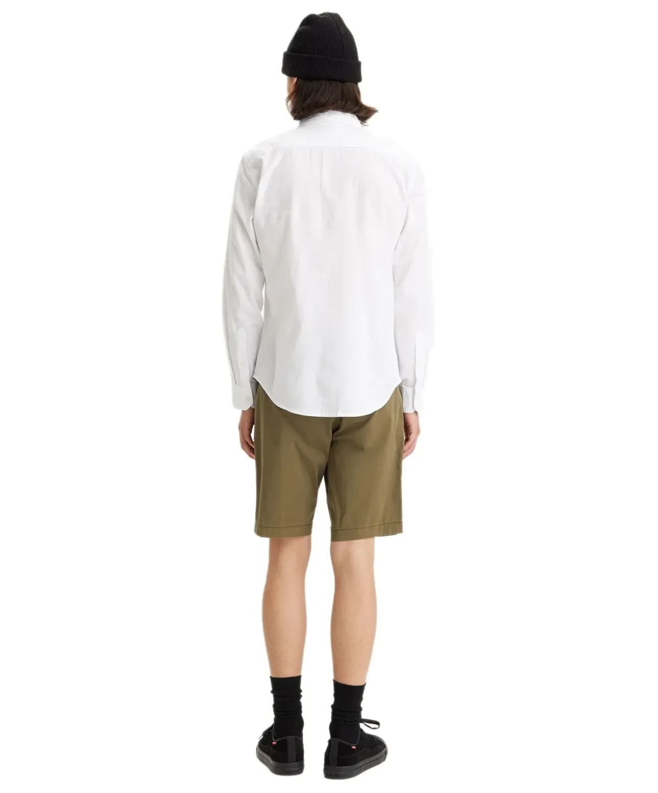 Levi's Slim fit Hemd Battery Housemark in Weiß