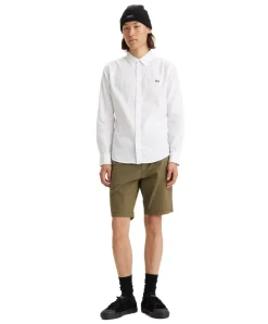 Levi's Slim fit Hemd Battery Housemark in Weiß