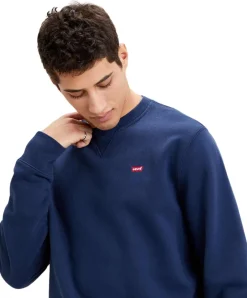 Levi’s Sweatshirt New Original in markantem Blau