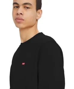 Levi’s Sweatshirt New Original aus schwarzer Frottee