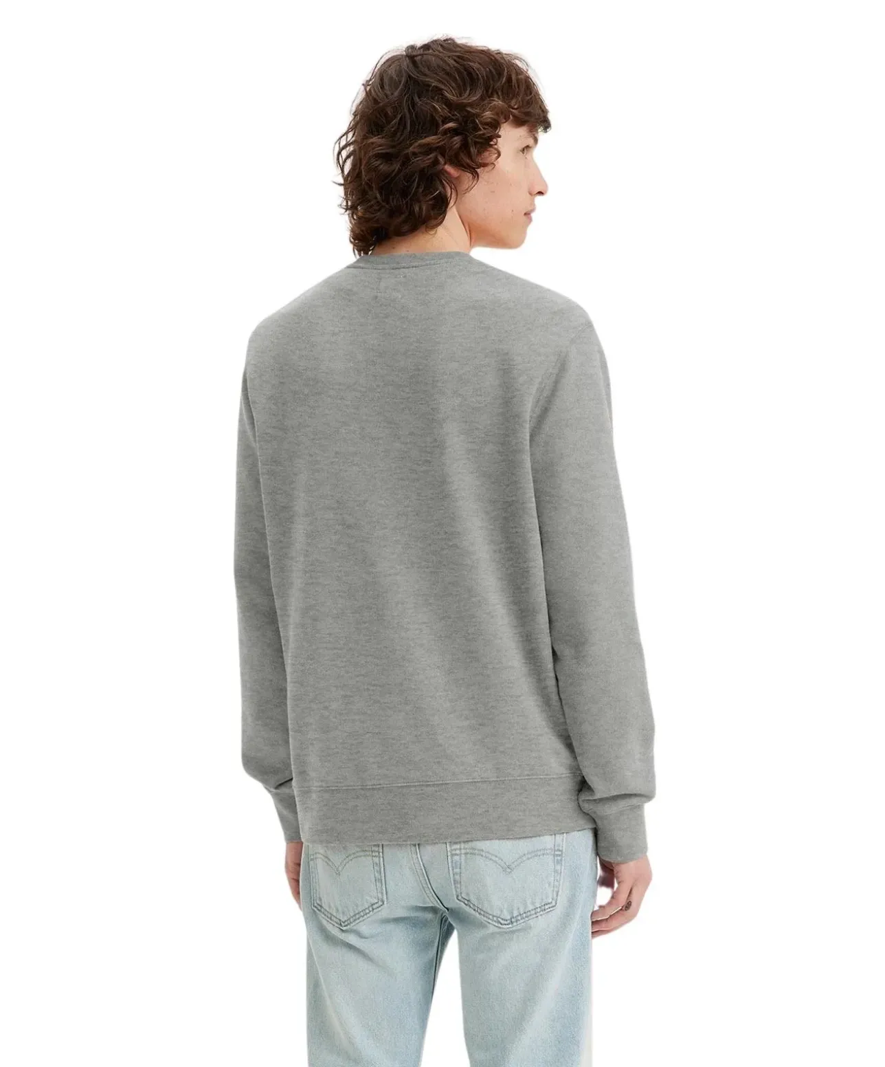 Levi’s Sweatshirt New Original in Grau und Rundhals
