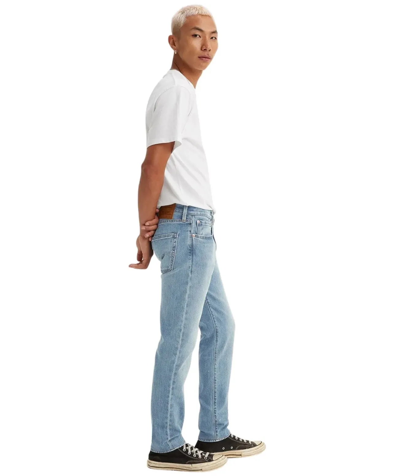 Levis Taper Jeans 512 Slim in light Pelican Rust