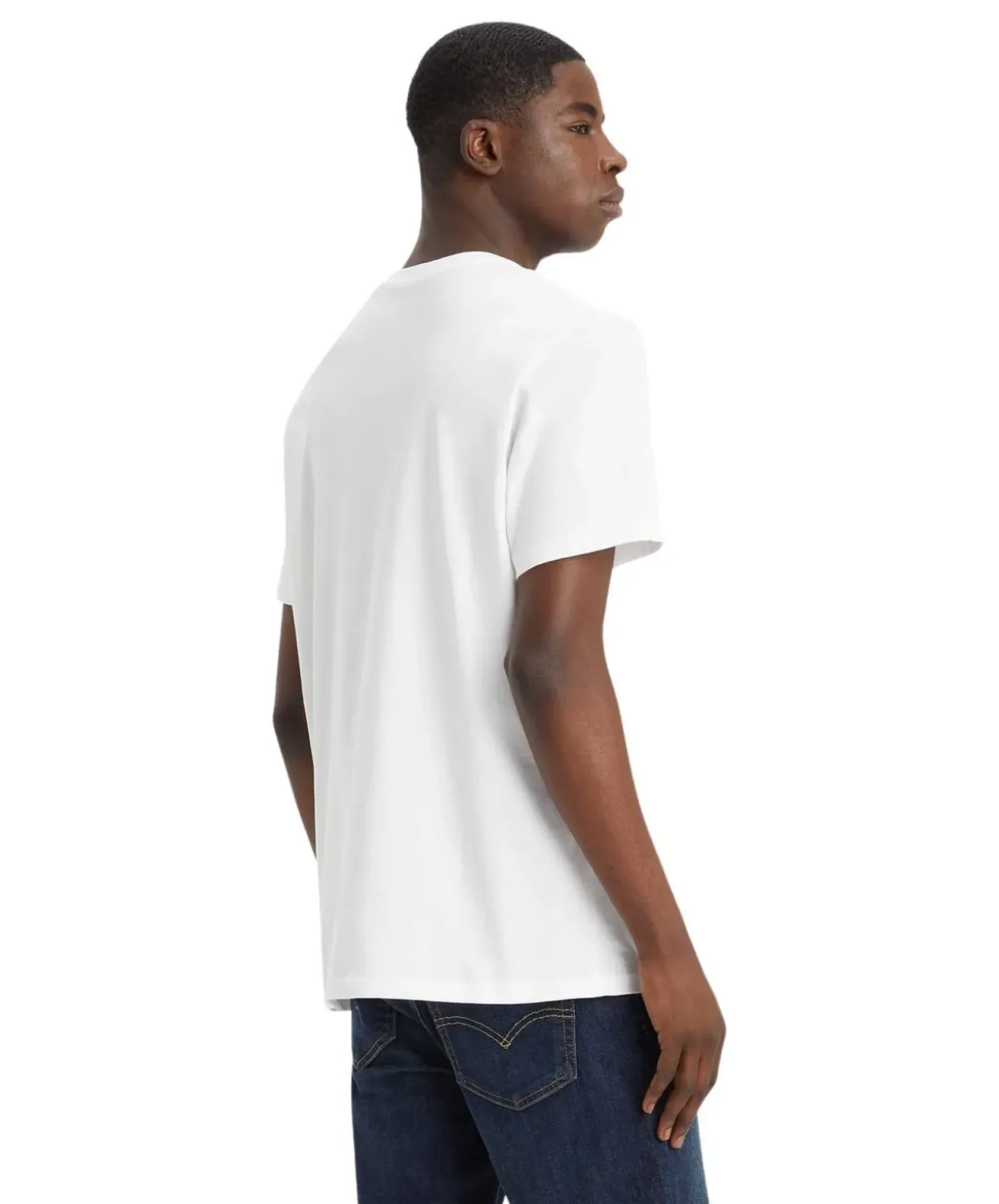 Levi's T-Shirt Housemark in Weiß mit Logo