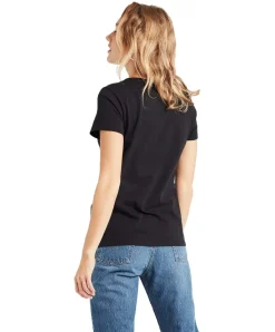 Levi's T-Shirt in Schwarz mit kleinem Marken-Logo